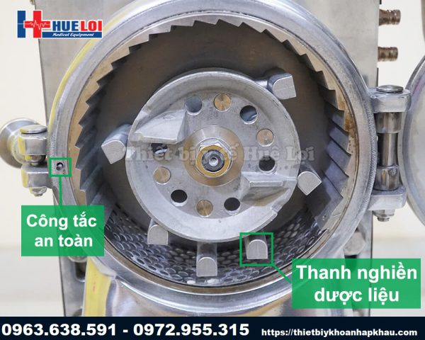 Máy nghiền dược liệu