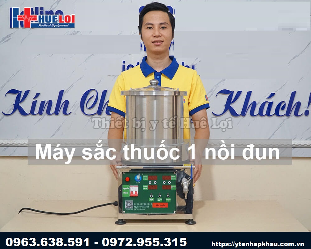 Nồi đun thuốc mini tự động 