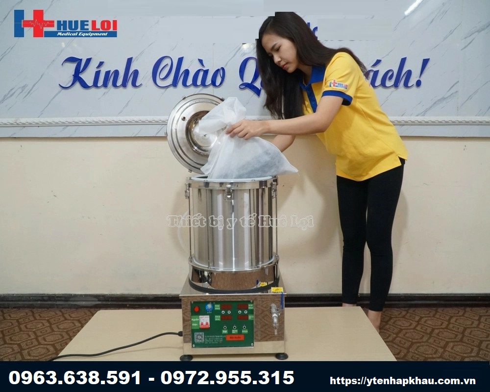 Máy sắc thuốc áp suất mini